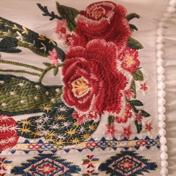 🌸Embroidered top southwestern boho sleevless top Savanna Jane. Large🌵🌼😁 - Picture 4 of 8